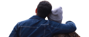 Two People hugging