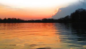 Water at Sunset