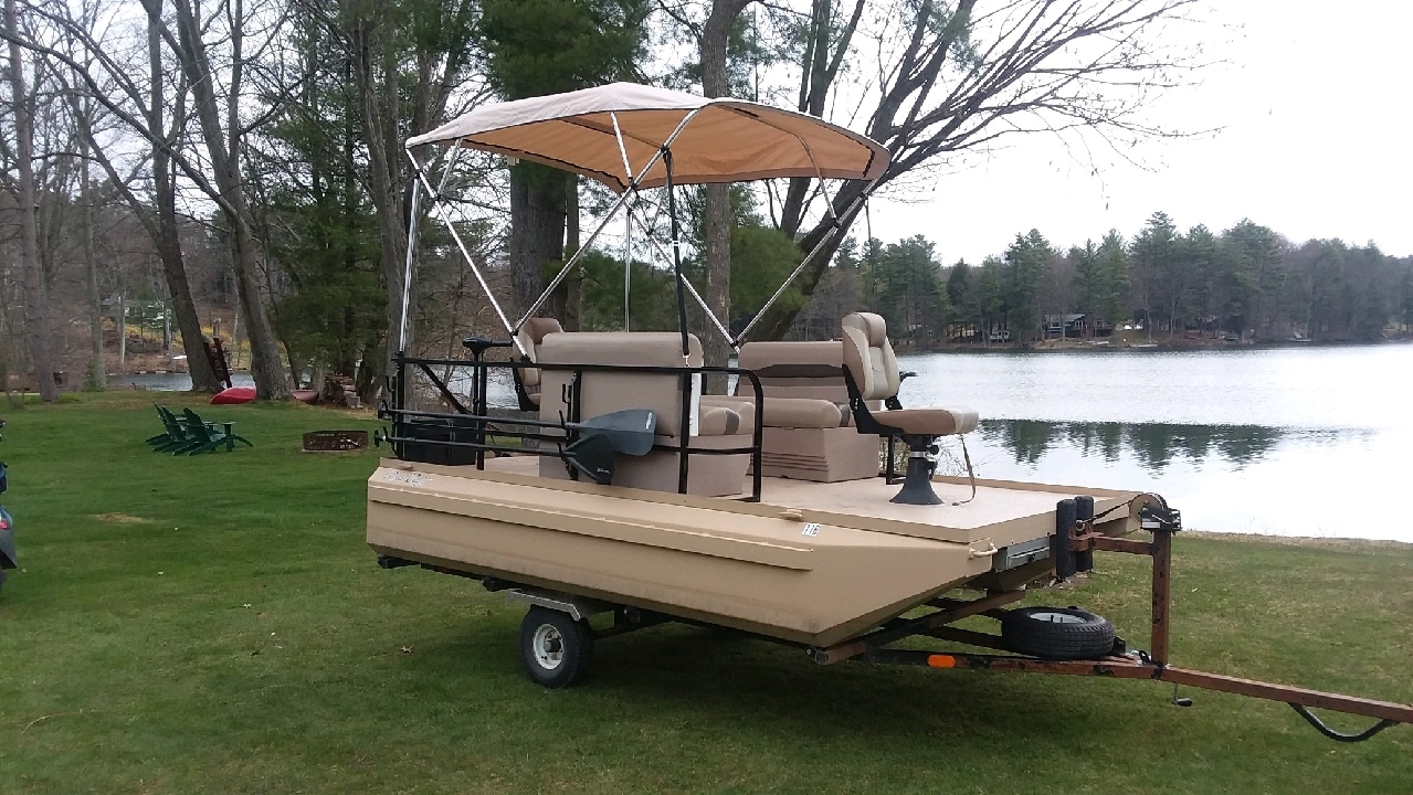 Pond Craft Mini Pontoon boats are customized, hand built, small fishing pontoon  boats. All aluminum, for a lifetime of fun on the water: Pond Craft Custom  Handmade Pontoon Boats